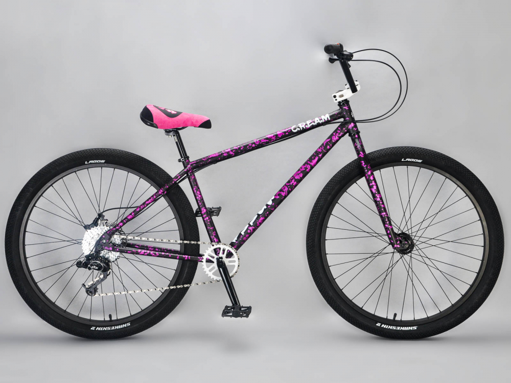 BikeBase Mafia Wheelie  Bomma  Purple Splatter ** 2021 **   27.5' 2021 *** 