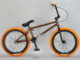 BikeBase Mafia Kush 2+ BMX  Orange Splatter  ** 2021 ** 